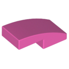 LEGO 11477 Dark Pink Slope, Curved 2 x 1 No Studs,  17134, 67128*